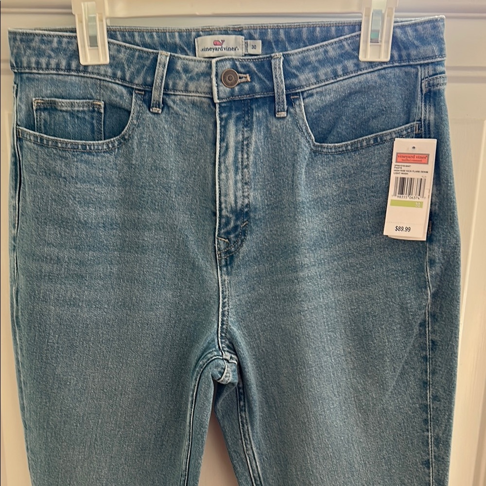 Vineyard Vines  High Rise kick flare jeans